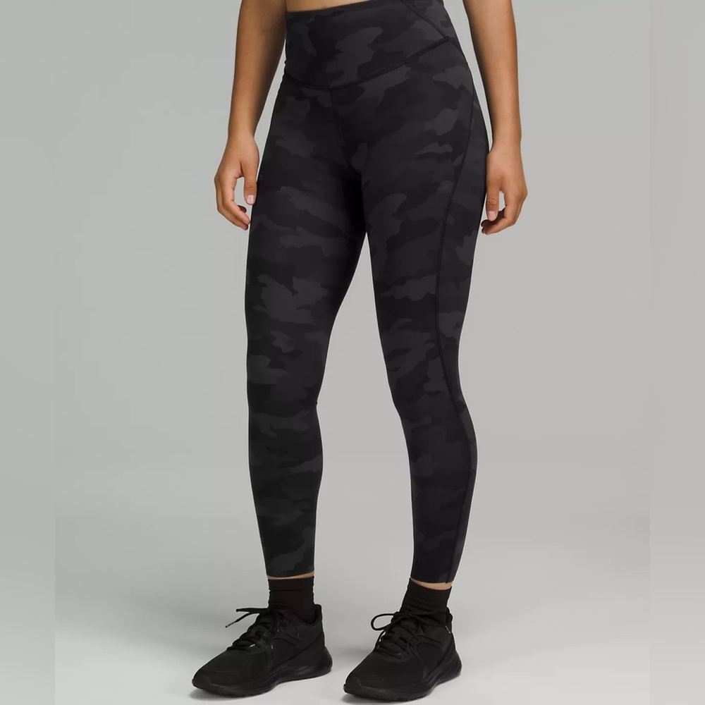 Base Pace High Rise Lululemon Camo Leggings 25”